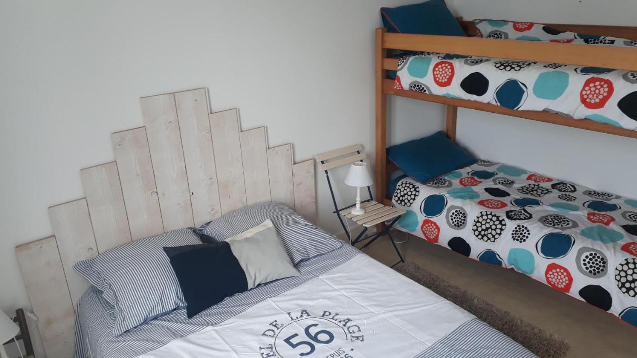 Le Pouliguen Tout A Pied - Grand Appart Lumineux - Menage Et Linge Non Compris Exteriör bild